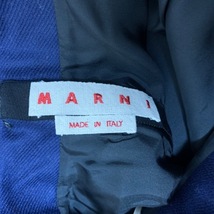 マルニ MARNI ロングスカート サイズ40 M - ネイビー レディース 美品 ボトムス_画像3