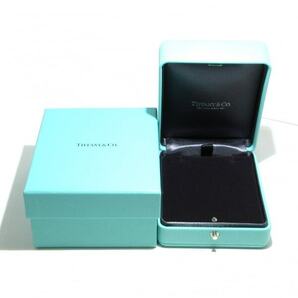 磨き済み■ティファニー TIFFANY&Co. ネックレス Tスマイルペンダント(ミディアム) K18WG×ダイヤモンド 0.48カラットの画像7