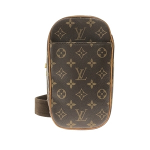 ルイヴィトン LOUIS VUITTON ワンショルダーバッグ M51870 ポシェット・ガンジュ モノグラム・キャンバス CA0024 バッグ モノグラム