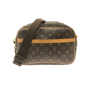 ルイヴィトン LOUIS VUITTON ショルダーバッグ M45254 リポーターPM モノグラム・キャンバス、ヌメ革 - SP0064 バッグ モノグラム