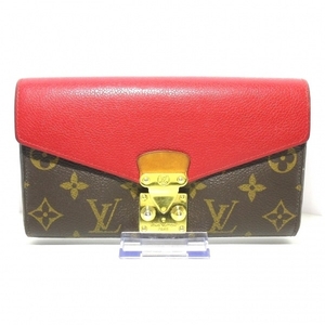 ルイヴィトン LOUIS VUITTON 長財布 M58414 ポルトフォイユ・パラス カーフレザー スリーズ SN1155 財布 モノグラム