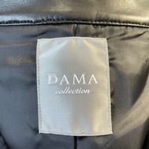 ダーマコレクション DAMAcollection サイズ11 M - 黒 レディース 長袖/一部フェイクレザー/秋/冬 コート_画像3