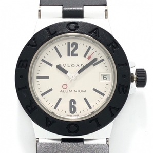 BVLGARI(ブルガリ) 腕時計■美品 アルミニウム AL32TA レディース 白の画像1