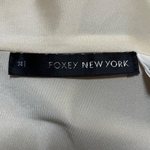 フォクシーニューヨーク FOXEY NEW YORK サイズ38 M 28832 - ベージュ レディース ノースリーブ/ロング ワンピース_画像3