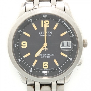 CITIZEN(シチズン) 腕時計 - H415-S033004 メンズ エコドライブ/電波 黒
