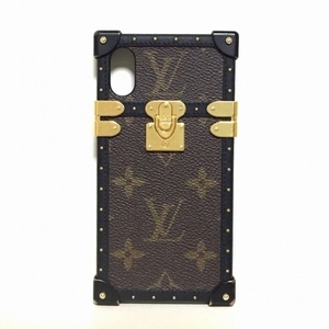 ルイヴィトン LOUIS VUITTON 携帯電話ケース/スマホカバー M62618 アイトランクIPHONEX&XS モノグラム・キャンバス - iPhoneケース BC4189