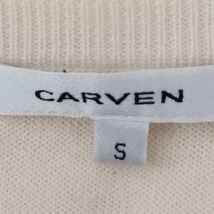 カルヴェン CARVEN カーディガン サイズS - アイボリー×黒 レディース 長袖 トップス_画像3