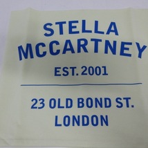 ステラマッカートニー stellamccartney - コットン ライトグリーン×ブルー ネックウォーマー/23 Old Bond ST. LONDON 新品同様 マフラー_画像5