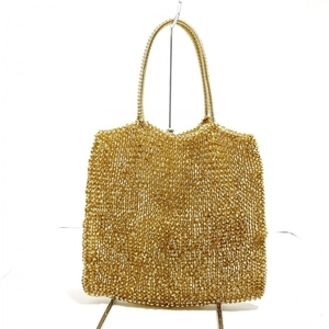  Anteprima ANTEPRIMA tote bag wire bag wire champagne gold bag 