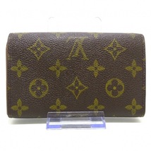 ルイヴィトン LOUIS VUITTON 2つ折り財布 M61730 ポルト モネ・ビエ トレゾール CA0062 財布 モノグラム_画像2