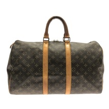 ルイヴィトン LOUIS VUITTON ボストンバッグ M41428 キーポル45 モノグラム・キャンバス マルティエ刻印 891FC バッグ モノグラム_画像3