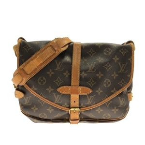 ルイヴィトン LOUIS VUITTON ショルダーバッグ M42256 ソミュール30 モノグラム・キャンバス - AR0975 バッグ モノグラム