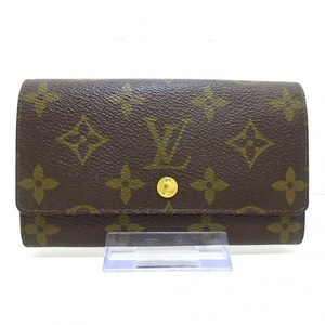 ルイヴィトン LOUIS VUITTON 2つ折り財布 M61735 ポルトモネジップ ■外側 ⇒ モノグラム・キャンバス■内側 ⇒ クロスグレインレザー