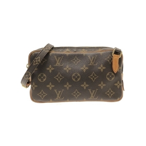 ルイヴィトン LOUIS VUITTON ショルダーバッグ M51828 ポシェットマルリーバンドリエール モノグラム・キャンバス - SL0090 バッグ