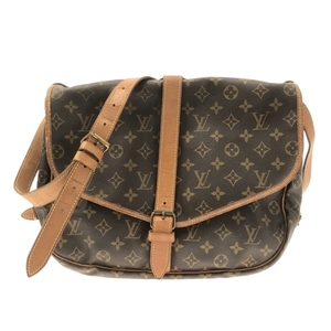 ルイヴィトン LOUIS VUITTON ショルダーバッグ M42256 ソミュール30 モノグラム・キャンバス - AR0970 バッグ モノグラム