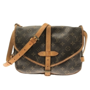 ルイヴィトン LOUIS VUITTON ショルダーバッグ M42256 ソミュール30 モノグラム・キャンバス - AR0931 バッグ モノグラム