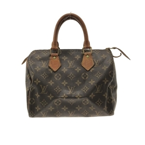 ルイヴィトン LOUIS VUITTON ハンドバッグ M41528 スピーディ25 モノグラム・キャンバス VI0992 バッグ モノグラム