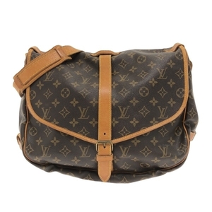 ルイヴィトン LOUIS VUITTON ショルダーバッグ M42254 ソミュール35 モノグラム・キャンバス - マルティエ刻印 FH1920 バッグ モノグラム