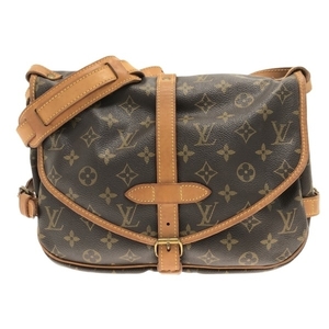 ルイヴィトン LOUIS VUITTON ショルダーバッグ M42256 ソミュール30 モノグラム・キャンバス - AR0941 バッグ モノグラム