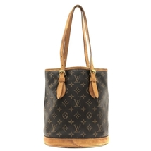 ルイヴィトン LOUIS VUITTON ショルダーバッグ M42238 プチ・バケット モノグラム・キャンバス - AR0020 バッグ モノグラム_画像1