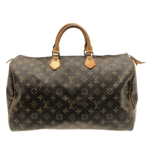 ルイヴィトン LOUIS VUITTON ハンドバッグ M41522 スピーディ40 モノグラム・キャンバス 852SA バッグ モノグラム