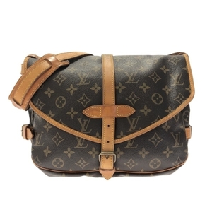 ルイヴィトン LOUIS VUITTON ショルダーバッグ M42256 ソミュール30 モノグラム・キャンバス - マルティエ刻印 892FC バッグ モノグラム