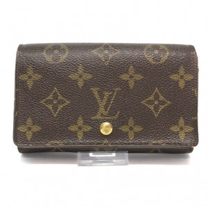 ルイヴィトン LOUIS VUITTON 2つ折り財布 M61730 ポルト モネ・ビエ トレゾール CA0094 財布 モノグラム