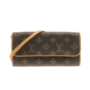 ルイヴィトン LOUIS VUITTON ショルダーバッグ M51854 ポシェット・ツインPM モノグラム・キャンバス - CA1001 バッグ モノグラム