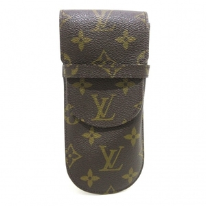 ルイヴィトン LOUIS VUITTON メガネケース M62970 エテュイ・リュネット ラバ モノグラム・キャンバス 不鮮明 財布 モノグラム