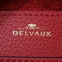 デルボー DELVAUX ハンドバッグ AA0463AQY022IDO クールボックス ミニ トリヨンソフトグレインレザー バーガンディ(ボルドー) 美品 バッグ_画像7