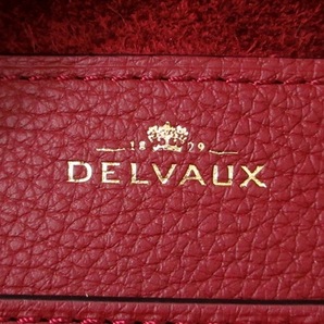 デルボー DELVAUX ハンドバッグ AA0463AQY022IDO クールボックス ミニ トリヨンソフトグレインレザー バーガンディ(ボルドー) 美品 バッグの画像7