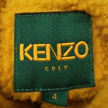 ケンゾー KENZO サイズ4 XL - ダークイエロー×ベージュ メンズ 長袖/GOLF/中綿/冬/秋 コート_画像3