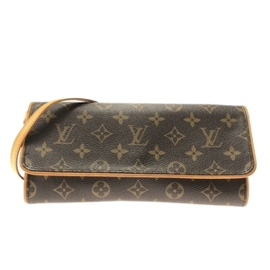 ルイヴィトン LOUIS VUITTON ショルダーバッグ M51852 ポシェット・ツインGM モノグラム・キャンバス - FL0012 バッグ モノグラム