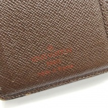 ルイヴィトン LOUIS VUITTON 2つ折り財布 N61664 ポルト モネ・ビエ ヴィエノワ ダミエキャンバス エベヌ MI0024 財布 ダミエ_画像5