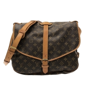 ルイヴィトン LOUIS VUITTON ショルダーバッグ M42254 ソミュール35 モノグラム・キャンバス - AR0975 バッグ モノグラム