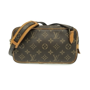 ルイヴィトン LOUIS VUITTON ショルダーバッグ M51828 ポシェットマルリーバンドリエール モノグラム・キャンバス - DU0063 バッグ