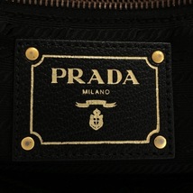 プラダ PRADA ハンドバッグ BN1841 - ナイロン×レザー 黒 革タグ バッグ_画像7