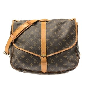 ルイヴィトン LOUIS VUITTON ショルダーバッグ M42254 ソミュール35 モノグラム・キャンバス - マルティエ刻印 892FC バッグ モノグラム