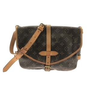 ルイヴィトン LOUIS VUITTON ショルダーバッグ M42256 ソミュール30 モノグラム・キャンバス - マルティエ刻印 FH0981 バッグ モノグラム