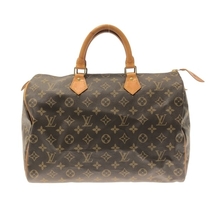 ルイヴィトン LOUIS VUITTON ハンドバッグ M41524 スピーディ35 モノグラム・キャンバス VI884 バッグ モノグラム_画像1