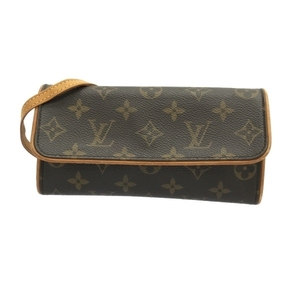 ルイヴィトン LOUIS VUITTON ショルダーバッグ M51854 ポシェット・ツインPM モノグラム・キャンバス - CA0061 バッグ モノグラム