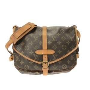 ルイヴィトン LOUIS VUITTON ショルダーバッグ M42256 ソミュール30 モノグラム・キャンバス - 882VI バッグ モノグラム