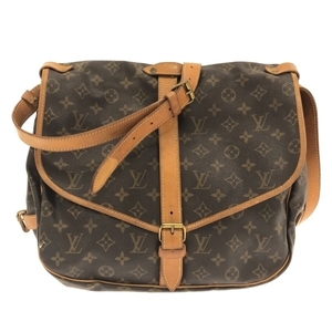 ルイヴィトン LOUIS VUITTON ショルダーバッグ M42254 ソミュール35 モノグラム・キャンバス - AR0972 バッグ モノグラム