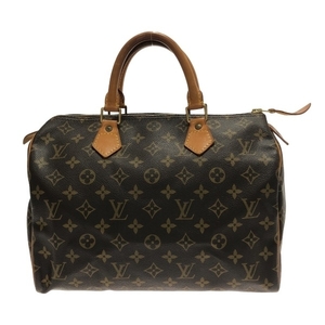 ルイヴィトン LOUIS VUITTON ハンドバッグ M41526 スピーディ30 モノグラム・キャンバス SD0954 バッグ モノグラム