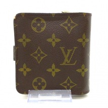 ルイヴィトン LOUIS VUITTON 2つ折り財布 M61667 コンパクト・ジップ モノグラム・キャンバス MI0022 財布 モノグラム_画像2