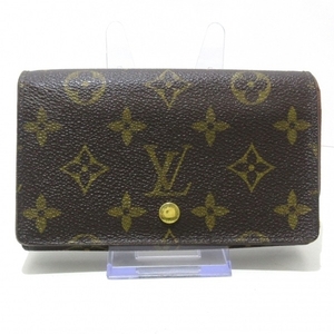 ルイヴィトン LOUIS VUITTON 2つ折り財布 M61730 ポルト モネ・ビエ トレゾール SP1022 財布 モノグラム