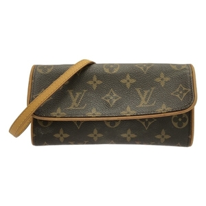 ルイヴィトン LOUIS VUITTON ショルダーバッグ M51854 ポシェット・ツインPM モノグラム・キャンバス - CA0979 バッグ モノグラム