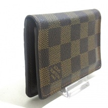 ルイヴィトン LOUIS VUITTON カードケース N61721 オーガナイザー・ドゥ・ポッシュ ダミエ・キャンバス エベヌ MI0026 財布 ダミエ_画像8