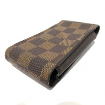 ルイヴィトン LOUIS VUITTON シガレットケース N63024 エテュイ・シガレット ダミエ・キャンバス エベヌ CT1025 財布 ダミエ_画像3