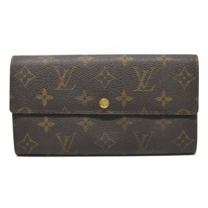 ルイヴィトン LOUIS VUITTON 長財布 M61726(旧型) ポシェット・ポルト モネ クレディ モノグラム・キャンバス TH0035 財布 モノグラム